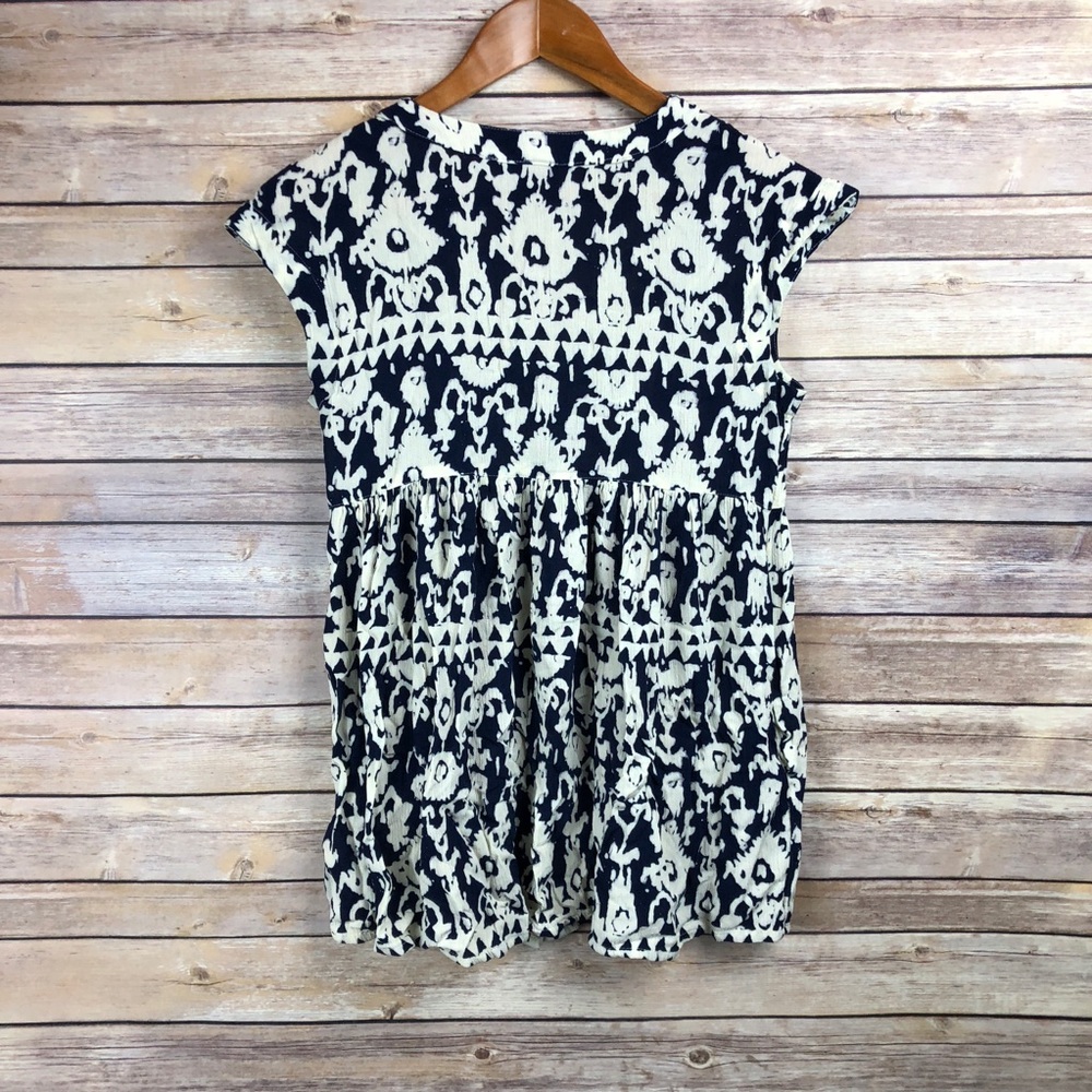 Anthropologie | Ladder Lace Tunic Top Size XS - Picture 7 of 7